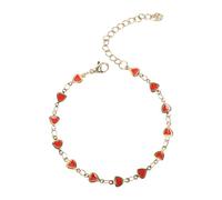 Générique Bracciale al quarzo 8 anelli Sense Of Fashion Multi Layer Chain Beaded Pearl Bracciale Donna Suit Messaggi Regalo Per Anelli, A, Acciaio inossidabile, Nessuna pietra preziosa
