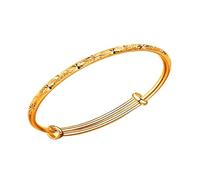 Générique Bracciale argento per gioielli da donna, regalo per la sua piccola, regalo di compleanno di San Valentino, gioielli regalo da polso con perle, Taglia unica, Metallo, Nessuna pietra preziosa