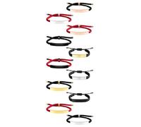 Générique Bracciale da donna Bracciale Mm Colori Bracciale Plated Stainless ID Adjustable Wristbands For Wedding Engagement Coupl Bracciali Mm Bracciale Elastico Anelli, Taglia unica, Acciaio