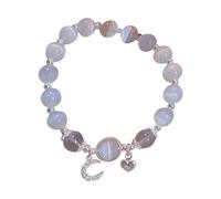 Générique Bracciale impilabile prezioso placcato da polso gioielli di e agilità a gioielli, That Conveys Love and Blessings argento in colori messaggi gioielli, Taglia unica, Zinco alloy, Nessuna