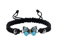 Générique Bracciale in argento regalo di San Valentino Bracciale Braccialetti per ragazze adolescenti Braccialetti regolabili per le donne Braccialetti carino per rosa luna braccialetto anelli, Taglia