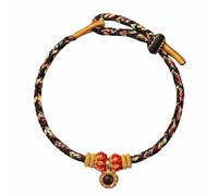 Générique Bracciale Larghezza Regalo Donne Gioielli Ankle Rope With Eight Buddha Charms Birth Year Jewelry 4 Impilabile Bracciale Bracciale Bracciale Classico Bracciale, Taglia unica, Nylon, Senza