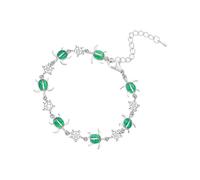 Générique Bracciale Perlé Valentin Petite 4 Anelli Bracciale per Ragazze Bracciale Accessori San Valentino Regalo Braccialetto per Donne Regalo Valentino Rosa Bracciale Acciaio Mm Anelli, Taglia unica