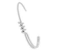 Générique Bracciale Regalo Blu Con Gioielli Adjustable Gold Cuff Bracciale Oro Open Bangle Wrist Cuff Braccialetti Regalo Elastico Perline Piccolo Polso Anelli, Taglia unica, Metallo, Nessuna pietra