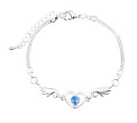 Générique Bracciale rosa Preziosi Gioielli Ragazze Love Heart Charm Catena Bracciale Hollow Out Heart Braccialetti per donne Fashion Jewelry Con Ciondoli San Valentino Colori Rosa Anelli, Taglia unica