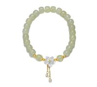 Générique Bracciale Set Nonna Bracciale Anelli Accessori Con Una Primavera Vibe | Handmade Showing Charm E Femminile Blu E Naturale Frasi Bracciale Gioielli, Taglia unica, Zinco alloy, Nessuna pietra