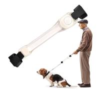 Générique Braccialetti Flash,Braccialetti luminosi lampeggianti - Le luci di avvertimento si illuminano nel braccialetto Flash nero per la passeggiata del cane in bicicletta di notte