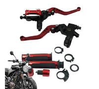 Générique Brake per manubrio, frizione e frenante del manubrio, del cilindro robusta | Freno idraulico in lega di alluminio, del freno regolabile per la maggior parte delle moto