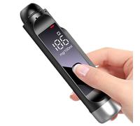 Générique Breathalyzers for Alcohol - ABS 13 x 2,5 x 2,5 cm | Portatile USB ricaricabile Alcohol Breath Analyzer | High Precision Digital LCD Display Breath Detector Fast Response Tester for Home