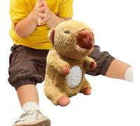Générique Breathing Stuffed Animal, Plush Capybara con proiezione Light, Bedtime Soothing Toy Gentle Motion and Light, Sleep Companion for Kids Teens Adults Bedroom School Dorm 11,81 pollici