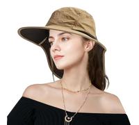 Générique Brim - Cappello da sole da donna, regolabile, protezione traspirante Bob con - per l'estate, per escursionismo, , spiaggia, viaggi, ciclismo, corsa, cachi.
