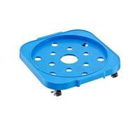 Générique Bucket Wheel Roller, Mover, 12 x 6 pollici Bottle Carrier with Lock, Heavy Duty Casters with, 360 gradi Bucket Roller, Garage Equipment for Home Kitchen Basement Warehouse