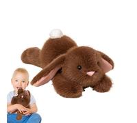 Générique Bunny a Orecchio Lungo, Peluche di Coniglio allungato - Bunny Huggable Bunny con orecchie morbide, collezione realistica Carina degli Animali coccolosi per la Sala di Studio, decorazione del