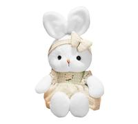 Générique Bunny in Peluche - Coniglio in Tessuto Morbido 16-Pollice Peluche per Les, Peluche da Baciare | Bunny in Peluche realistico con Gonna, Cuscino Animale in Peluche CO