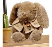 Générique Bunny Toy, simpatico coniglio Plush, 11,02 x 7,87 in Compact Huggable Cozy Texture, Authentic Sofà Accent, Soft Toy Decoration for Home, Bedroom, Living Room, Easter Decorations