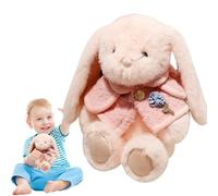 Générique Bunny Toy, simpatico coniglio Plush, 11,02 x 7,87 in Compact Huggable Cozy Texture, Authentic Sofà Accent, Soft Toy Decoration for Home, Bedroom, Living Room, Easter Decorations