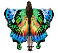 Générique Butterfly Wings for Women - 2024 Pendente Shawl | Stylish Butterfly Cloak for Cosplay | Dress Up Wrap Costume Halloween Masquerade Party Stage Performance, Role-Play Outfit