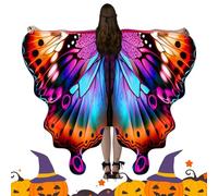 Générique Butterfly Wings for Women - 2024 Pendente Shawl | Stylish Butterfly Cloak for Cosplay | Dress Up Wrap Costume Halloween Masquerade Party Stage Performance, Role-Play Outfit