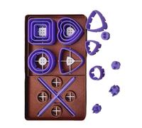 Générique Button Making Kits, Create Your Own Buttons, 4 Cutter Shapes Art Supplies, Craft Tools for Women Men Teenagers Kids, Beginners Amateur Professionals, 200 g