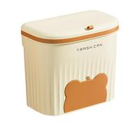 Générique Cabinet Trash Can - Door Garbage Bin with Lid,Food Waste Bag Storage Compartment for Kitchen Bathroom