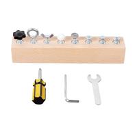 Générique Cacciavite per bambini | Gioco di apprendimento per la scuola materna | Set di viti in legno per gioco di bambini, per ragazzi e ragazze, Natale, compleanno, casa, giardino di scuola
