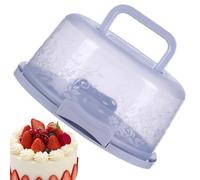 Générique Cake Transport Container | Cake Travel Container,Dome Reusable Airtight Case Trasparente per Bakery Wedding Party Display