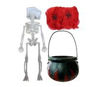 Générique Calderone Esterno | Decorazioni per la casa di Halloween,Decorazione Casa Infestata per Proprietari Organizzatori Eventi Aula Davanzale Tavolo