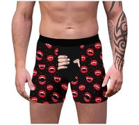 Générique Calecon Uomo Personalizzato, Mutande Novità Personalizzate Uomo, Boxer Uomo Cuore, Calecon Sport Sottile E Morbido Regalo di San Valentino per Esprimere il Tuo Amore, Le Noir, L