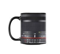 Générique Camera Lens Coffee Mug - Fun Ceramic Cup For Photography Fan