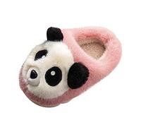 Générique Camicia Notte Ragazze Bambini Cartoon Cotone Pantofole Ragazze Ragazzi Memory Confortevole Casa Pantofole Scarpe calde Ragazza Blu Dita Separate, Pasteca Rosso, 23 EU