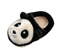 Générique Camicia Notte Ragazze Bambini Cartoon Cotone Pantofole Ragazze Ragazzi Memory Confortevole Casa Pantofole Scarpe calde Ragazza Blu Dita Separate, Le Noir, 29.5 EU