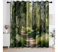 Générique Campagna - Tenda oscurante con occhielli, 117 x 229 cm, colore verde