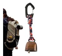 Générique Campana Anti-Orso per Escursionismo - Attrezzatura Retro con Portachiavi, Campanello da Trekking in Metallo | per Zaino Campeggio Camminare In Bicicletta Arrampicata E Sentieri