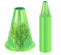 Générique Campane da giardino, coperte campana, cupole di protezione trasparenti, tappi di ventilazione riutilizzabili, per la protezione dei giardinaggio, serra