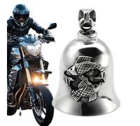 Générique Campane per motociclisti | Motorcycle Ride Bell per motociclisti | Biker rock punk fortunato campana per uomini, donne, lui, padre, papà, fidanzato, Pesce, Se référer au descriptif