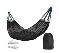 Générique Campeggio Hammock, Netting Tree Swing, portatile forte capacità di carico e design traspirante, portatile all'aperto per backyard, giardino, balcone, Hiking, Meditazione, Viaggio Use