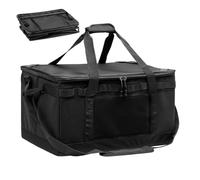 Générique Camping Storage Bag | 30L Foldable Cookware Organizer,Camping Organizer with Handles | for Outdoor Gear Kitchen Traveling Cookware Tool Equipment