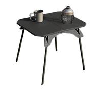 Générique Camping Table - Foldable Stand | Foldable Picnic Tables | Adjustable Picnic Desk for Outdoor Backyard Picnic Small Folding Grill Table with Removable Legs