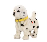 Générique Cane Cucciolo Robot - Cucciolo Realistico che cammina e abbaia, cane in peluche interattivo | Giocattolo interattivo per cani morbido | Robot cucciolo realistico per, , ragazzi e