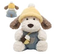 Générique Cane di peluche | Peluche Cucciolo Morbido | 32 Cm Figura di Giocattolo Morbido per Ragazzi Ragazze E Adulti per La Camera Da Il Divano Auto per Compleanno E San