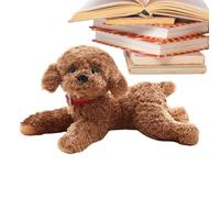 Générique Cane in In, Animale da coccolare, Morbido da 48 cm, Giocattolo per cane da coccolare con tessuto di alta qualità, Animale in morbido e confortevole, decorativo con un d