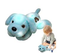 Générique Cane in peluche a LED, giocattolo per cane in peluche LED, cane animale in morbido, cuscino in morbido per cucciolo, cane, luce notturna, per l'ora di coricarsi, per tutti i piccoli e le 1