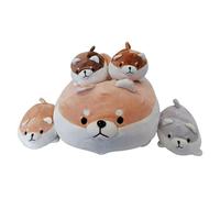 Générique Cane in peluche | Cuscino coccolone 25 cm per dormire, giocattolo imbottito - per ragazzi e ragazze, camera da , compleanni, vacanze, casa, camera da