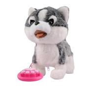 Générique Cane Robot - Peluche interattivo e morbido - Cane robot con rilevamento tattile che si comporta come un vero con suoni, per ragazzi e ragazze, Natale, Pasqua,