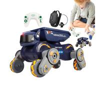 Générique Cane Robot Spogliarellista Rilevamento - Controllo remoto Gestuale, Musicale Interattiva Ad Alta Velocità con Luce Spruzzata | Veicolo A Cascata Creativo Dal Design Moderno Ed Elegante