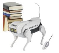 Générique Cane Robot Telecomandato - Animale Domestico Elettrico Che Passeggia E Danza - Telecomando per Cane Robot - per Famiglia Amici Adolescenti Compleanno Natale