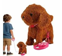 Générique Cane robotico - Peluche interattivo che cammina con musica - Cucciolo di peluche realistico e interattivo con voce, per famiglie ragazzi, ragazze, vacanze, compleanno, Natale, educazione