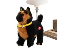Générique Cane robotizzato - Cucciolo robot realistico, giocattolo cane,morbido per casa, viaggio, camera e giardino, decorazione per la casa