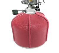 Générique Canister Cover, Leather Camping Stove Protector, Stylish Protective Case, Heat-Resistant Wrap, Scratch Guard Shield for Outdoor, Cooking Stove, Travel, Hiking and Gear Accessory