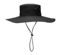 Générique Cappelli da sole da donna | Cappelli pieghevoli - protezione solare in secchiello pieghevole leggero traspirante per donna e trekking pesca corsa, Nero